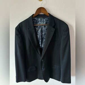 Nautica men’s suit jacket navy blue modern fit Ventura sports jacket